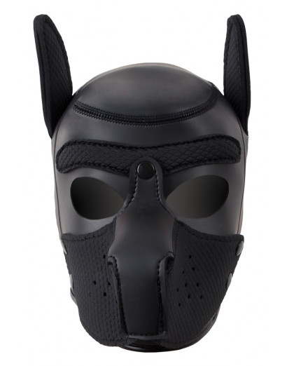 Bad Kitty - neoprén női kutya maszk - fekete (S-L)