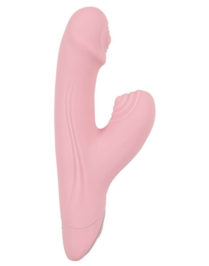 SMILE Thumping G-Spot Massager - pulzáló, masszírozó vibrátor (pink)