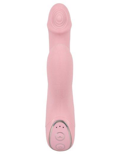 SMILE Thumping G-Spot Massager - pulzáló, masszírozó vibrátor (pink)