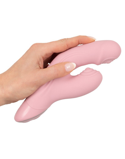 SMILE Thumping G-Spot Massager - pulzáló, masszírozó vibrátor (pink)