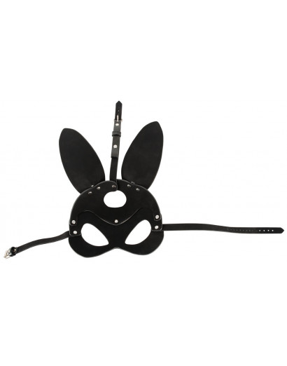 Bad Kitty - vadóc nyuszi maszk fülekkel (fekete)