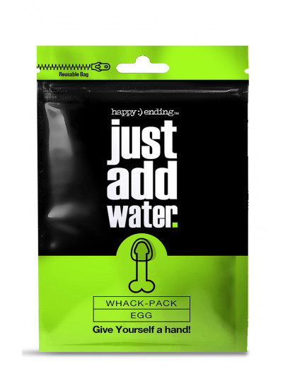 just add water - maszturbációs tojás (fehér)