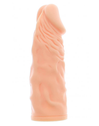 RealStuff - élethű péniszköpeny - natúr (14cm)