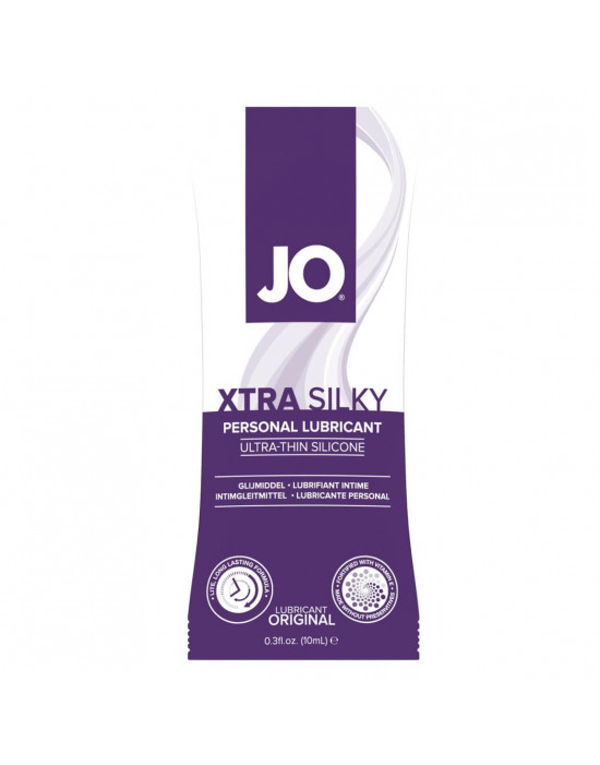 System JO Xtra Silky - szilikonos síkosító E-Vitaminnal (10ml)