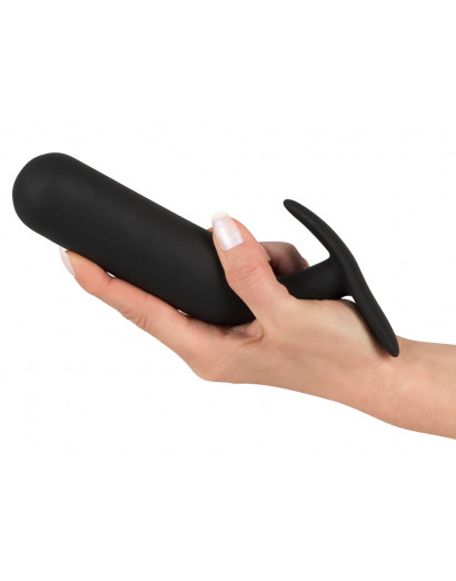 Black Velvet Anal Trainer - 194g-os anál dildó (fekete)