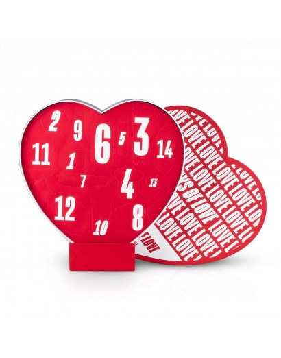 LoveBoxxx 14-Days of Love - buja vibrátoros szett pároknak (piros)
