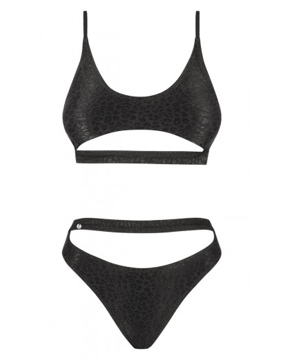 / Obsessive Miamelle - pántos sportos bikini (fekete)