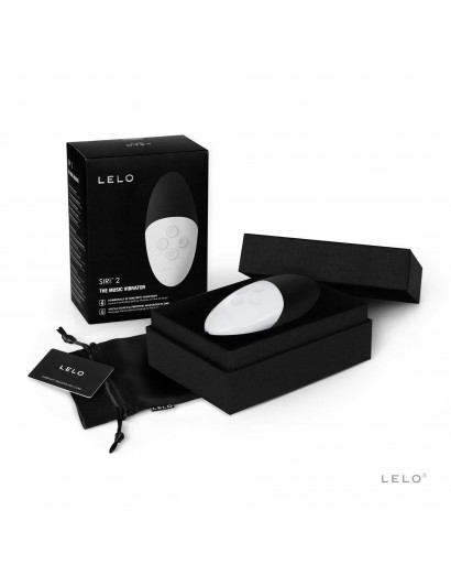 LELO Siri 2 Music - vízálló csikló vibrátor (fekete)