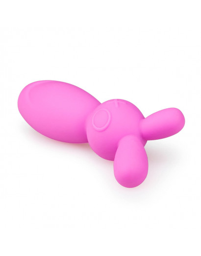 Easytoys Mini Bunny - szilikon csikló vibrátor (pink)