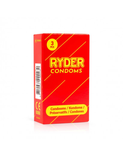 Ryder - kényelmes óvszer (3db)