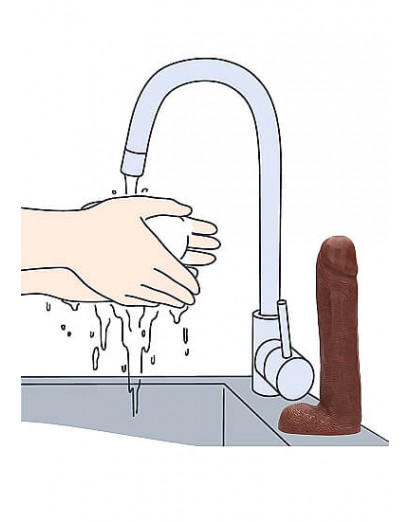 Dicky - szappan pénisz herékkel - csokoládé (210g)