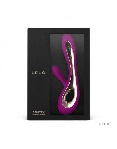 LELO Soraya 2 - akkus, vízálló, csiklókaros vibrátor (lila)