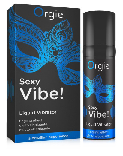 Orgie Sexy Vibe Liquid - folyékony vibrátor nőknek és férfiaknak (15ml)