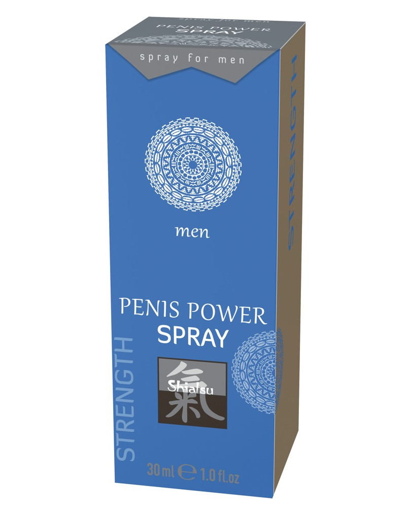 HOT Shiatsu Penis Power - stimuláló intim spray férfiaknak (30ml)