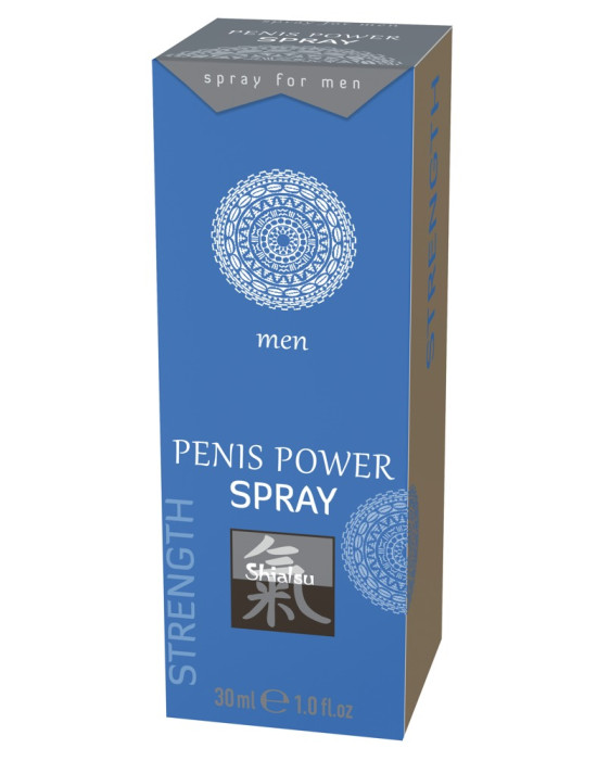 HOT Shiatsu Penis Power - stimuláló intim spray férfiaknak (30ml)