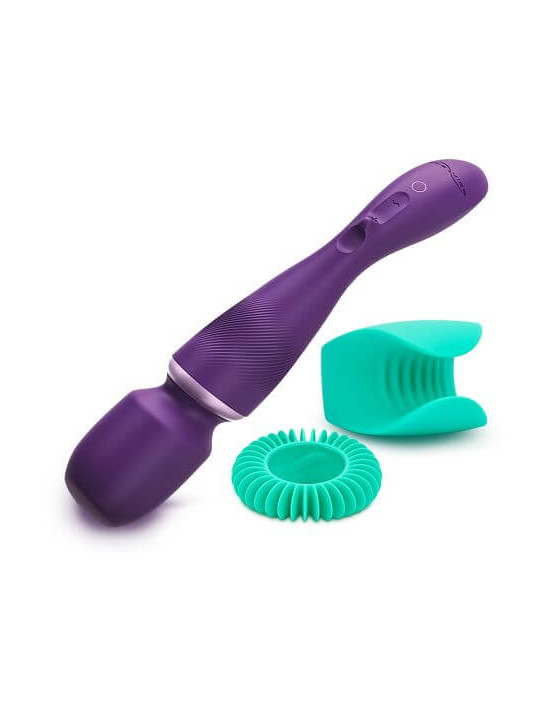 We-Vibe Wand - akkus, okos masszírozó vibrátor (lila)