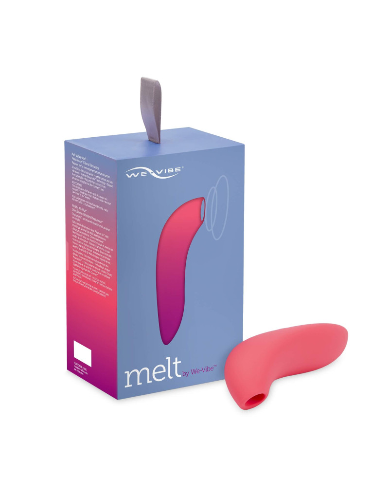 We-Vibe Melt - akkus, okos léghullámos csiklóizgató (korall)