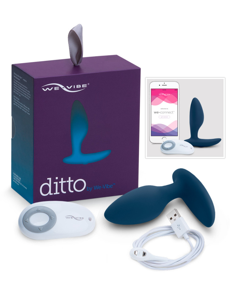 We-Vibe Ditto - akkus anál vibrátor (türkiz)