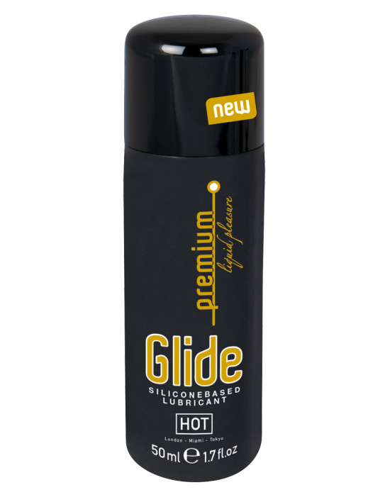 HOT Premium Glide - szilikonos síkosító (50ml)