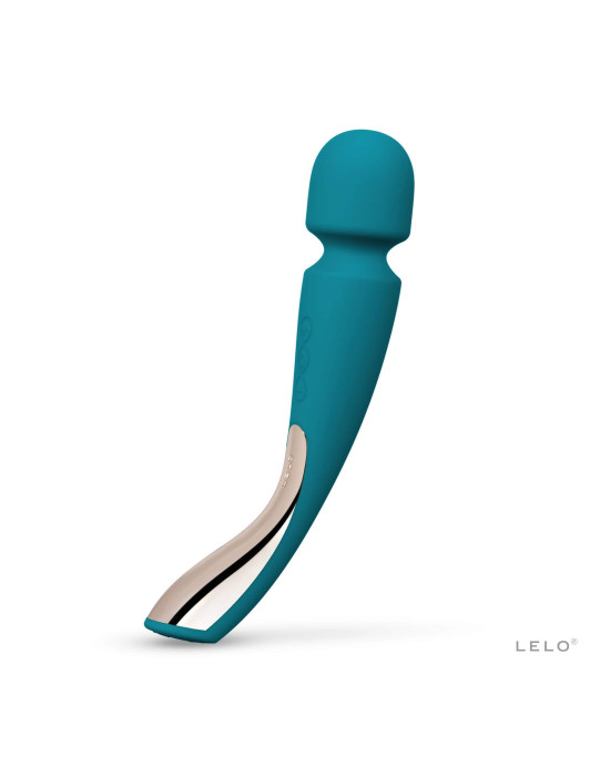 LELO Smart Wand 2 - közepes - akkus, masszírozó vibrátor (türkiz)