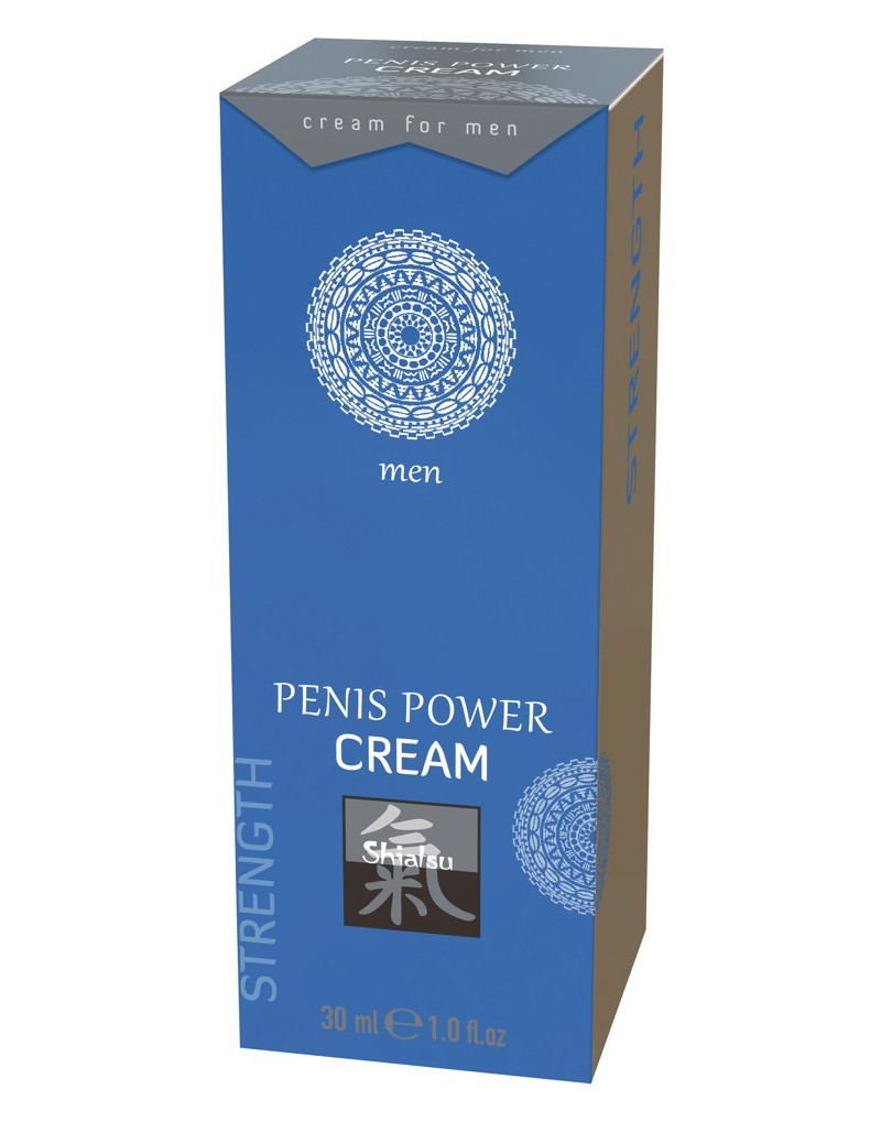 HOT Shiatsu Penis Power - stimuláló intim krém férfiaknak (30ml)