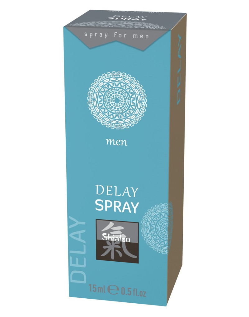 HOT Shiatsu Delay - ejakuláció késleltető spray férfiaknak (15ml)