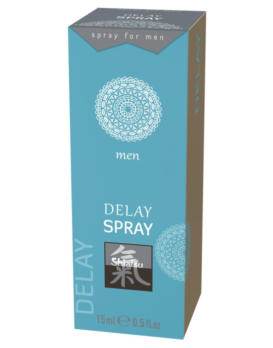 HOT Shiatsu Delay - ejakuláció késleltető spray férfiaknak (15ml)