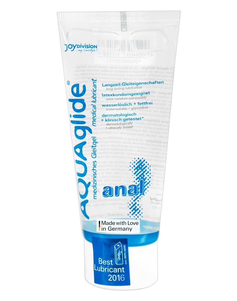 AQUAglide - vízbázisú anál síkosító (100ml)