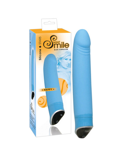 SMILE Happy - 7 fokozatú vibrátor (kék)