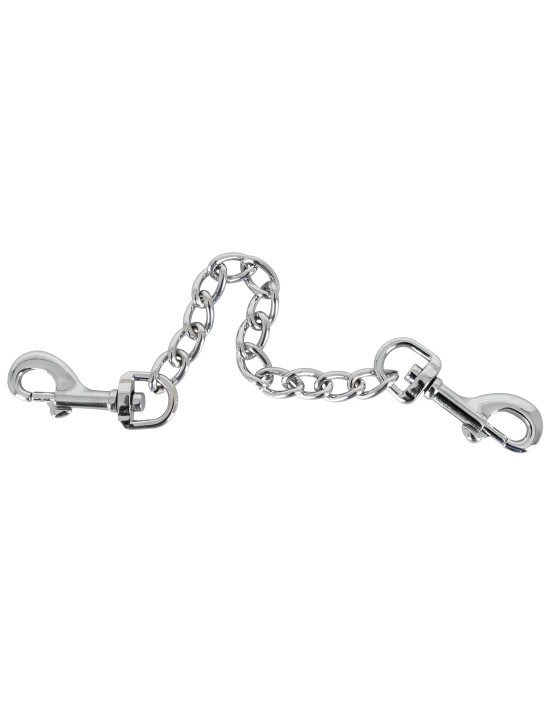 ZADO - dupla fém karabiner és lánc (15cm)