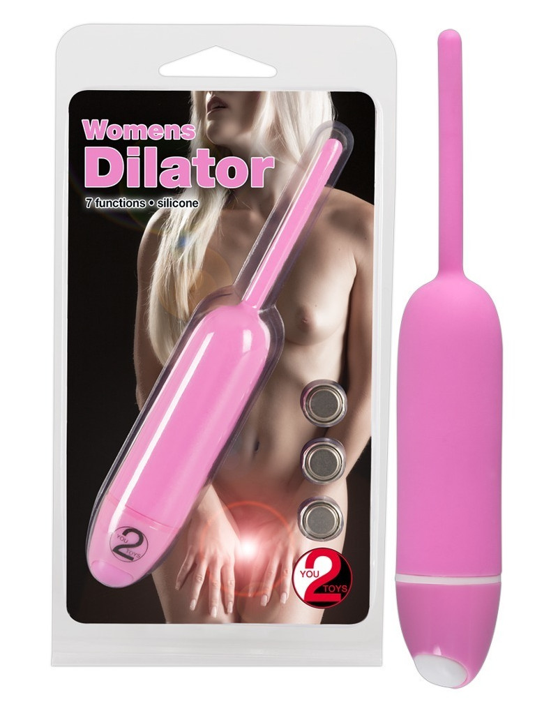 You2Toys - Womens Dilator - női húgycsővibrátor - pink (5mm)