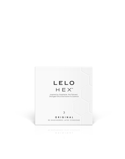 LELO Hex Original - luxus óvszer (3db)