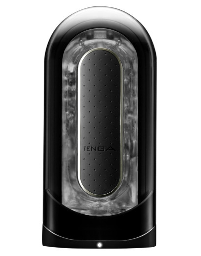 TENGA Flip Zero - vibrációs maszturbátor (fekete)