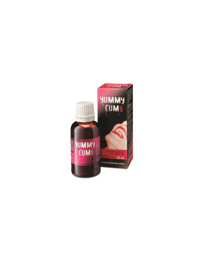 Yummy Cum Drops - étrend-kiegészítő csepp férfiaknak (30ml)