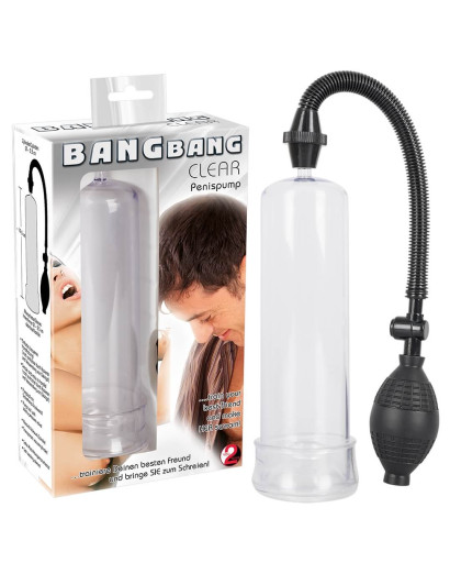 Bang Bang erekciópumpa - áttetsző