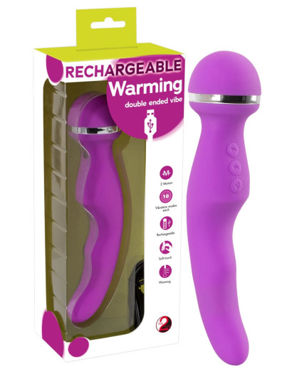 You2Toys - Warming - akkus melegítős masszírozó vibrátor (pink)