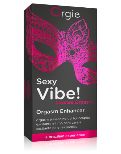 Orgie Sexy Vibe Orgasm - uniszex folyékony vibrátor (15ml)