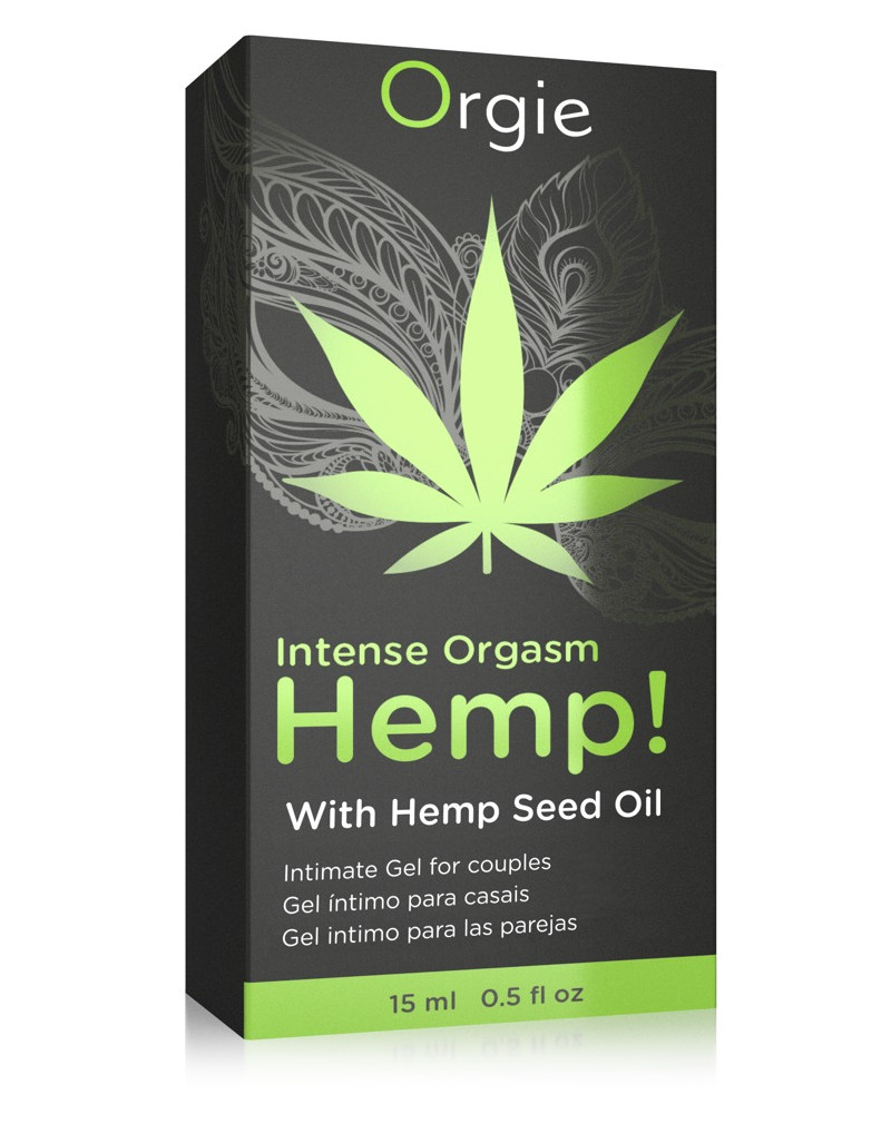 Orgie Hemp - stimuláló intim gél nőknek és férfiaknak (15ml)