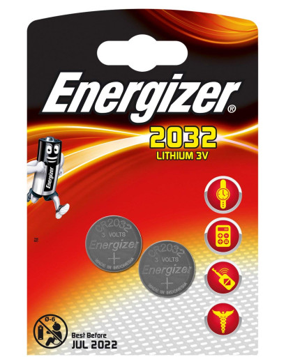 Energizer gombelem CR2032 (2db)