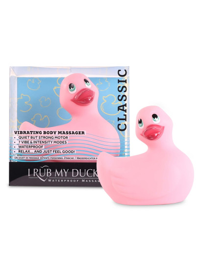 My Duckie 2.0 - játékos kacsa vízálló csiklóvibrátor (pink)