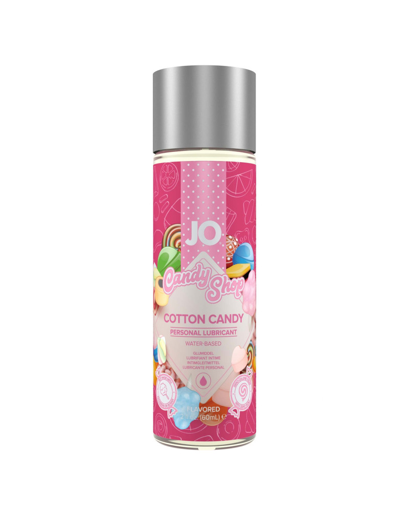 JO Candy Shop Cotton Candy - vízbázisú síkosító - vattacukor (60ml)