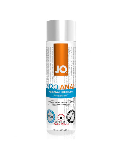 JO H2O Anal Warming - melegítő vízbázisú anál síkosító (120ml)