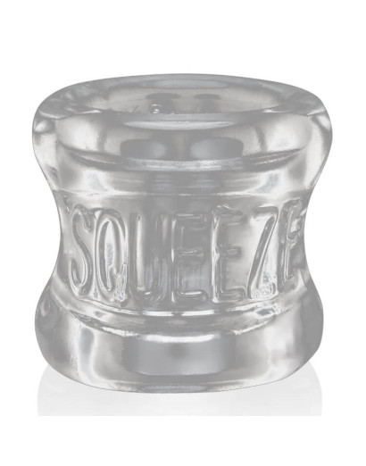 OXBALLS Squeeze - heregyűrű és nyújtó (áttetsző)