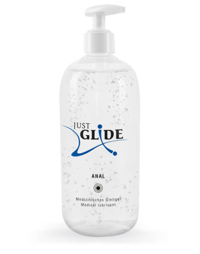 Just Glide Anal - vízbázisú anál síkosító (500ml)