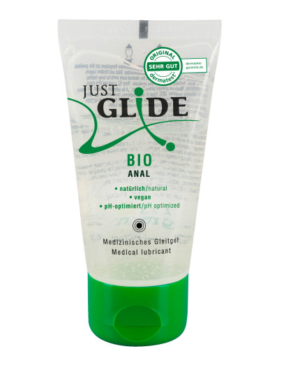 Just Glide Bio ANAL - vízbázisú vegán síkosító (50ml)