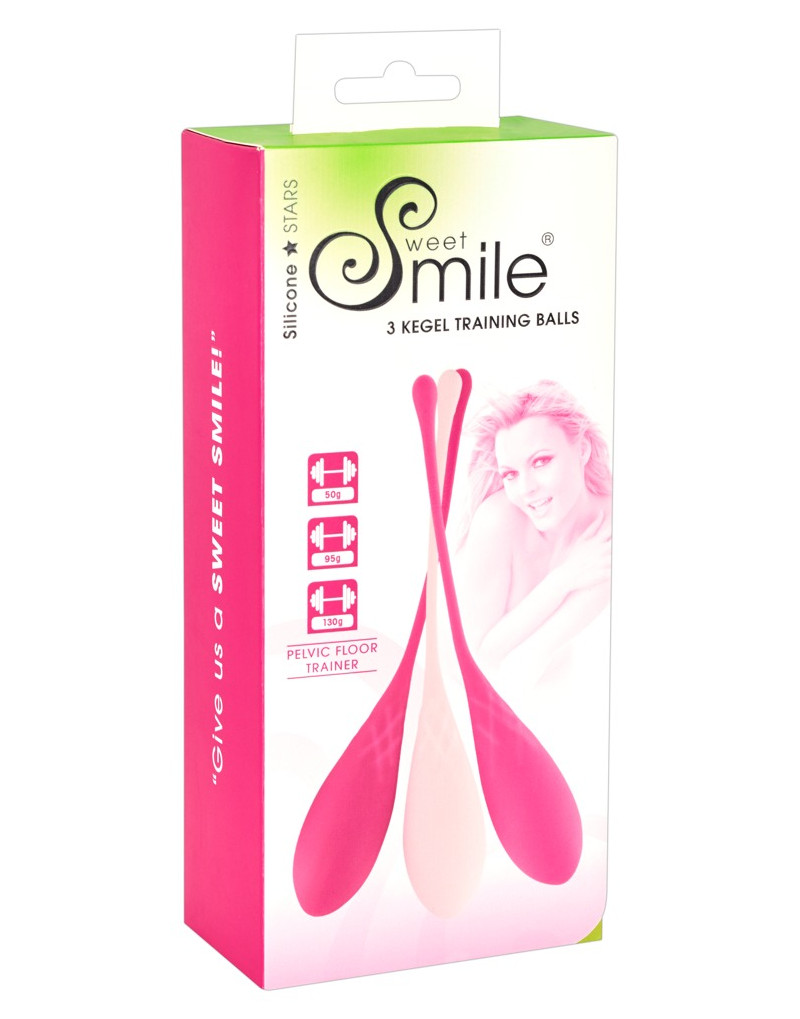 SMILE 3 Kegel - gésagolyó szett (3 részes)