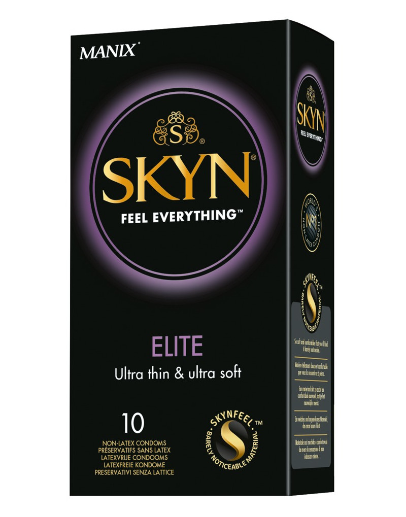 Manix SKYN Elite - ultra vékony latexmentes óvszer (10db)