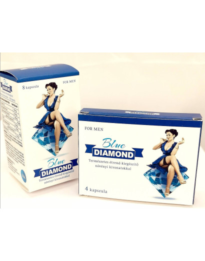 Blue Diamond - természetes étrend-kiegészítő férfiaknak (8db)