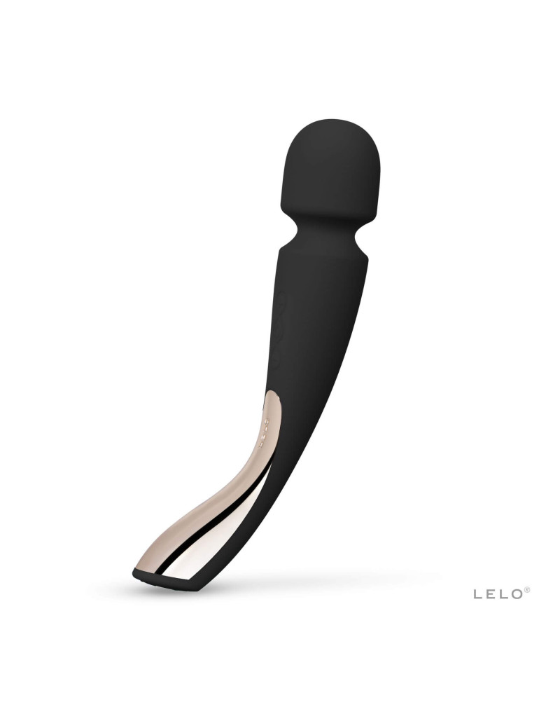 LELO Smart Wand 2 - közepes - akkus, masszírozó vibrátor (fekete)