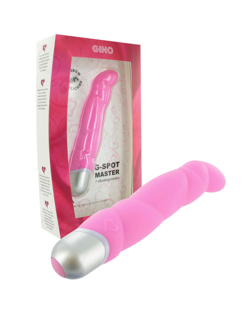 FEELZTOYS Gino - vízálló G-pont vibrátor (pink)